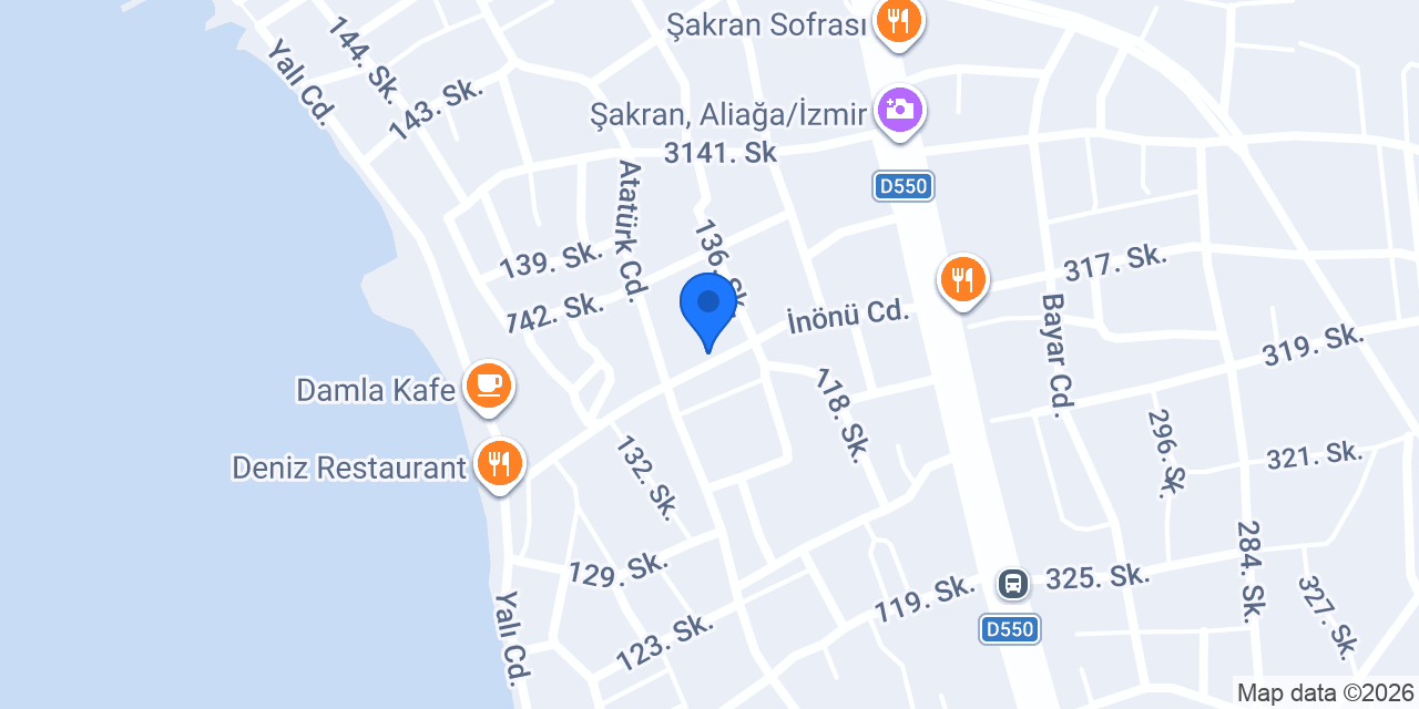 Özener Ticaret konumu