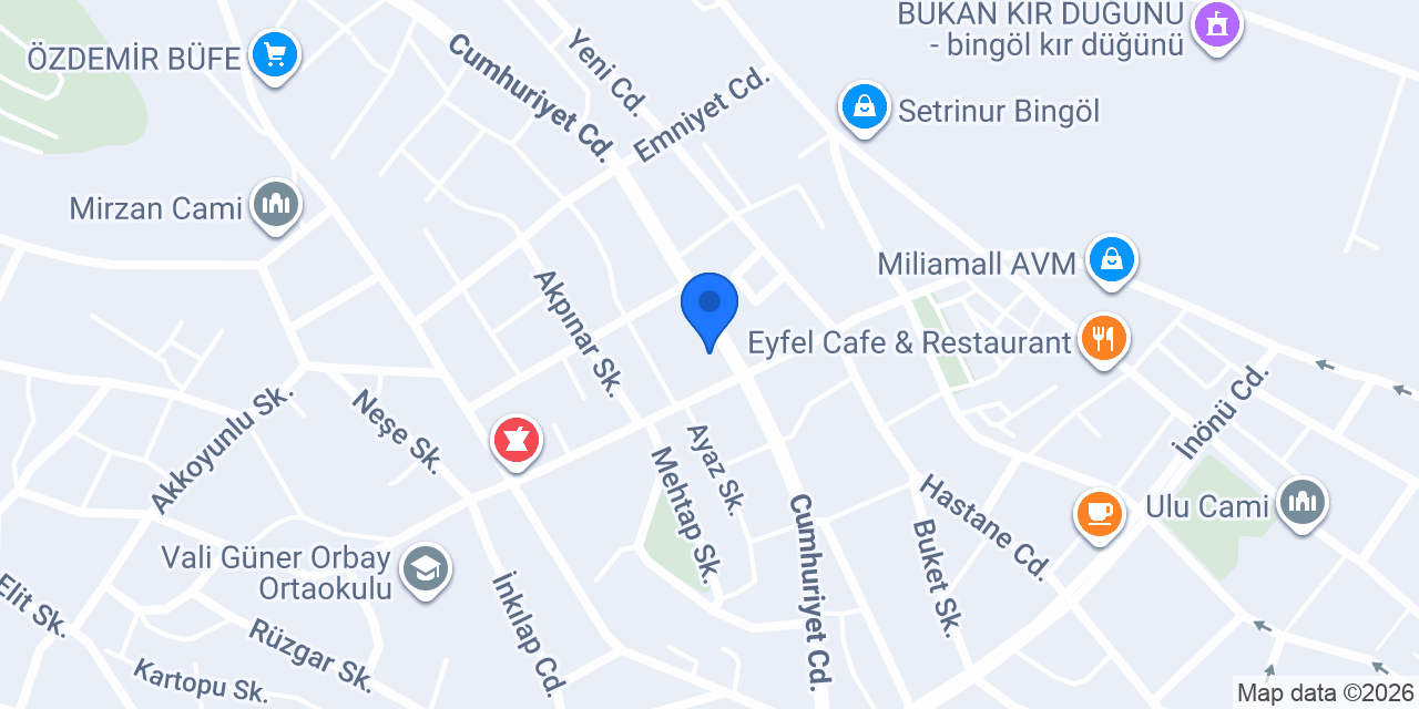 Çifte Fırın Unlu Mamülleri konumu
