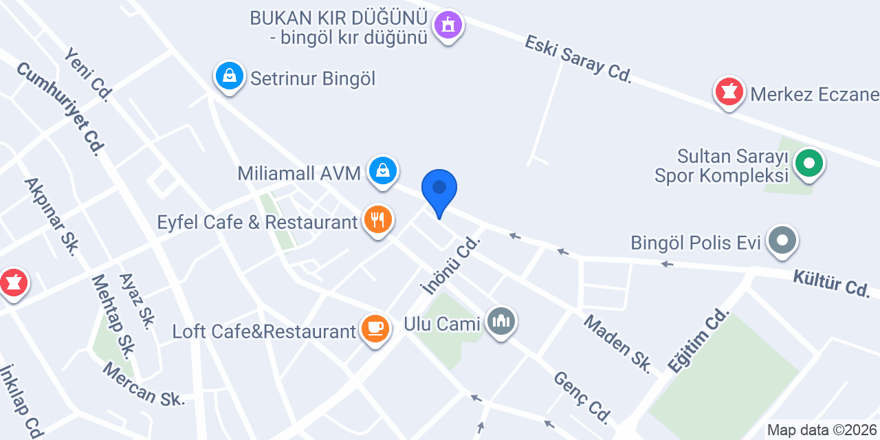 Özlem Ekmek Fabrikası konumu