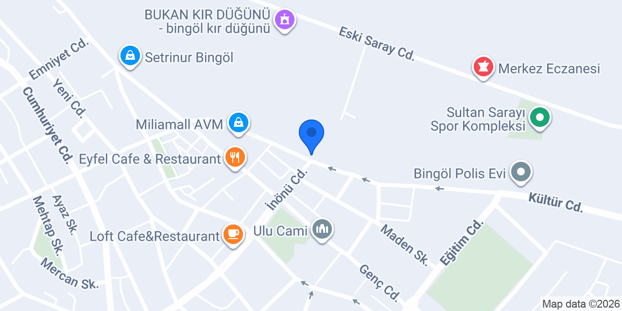 Alimoğlu Eczanesi konumu