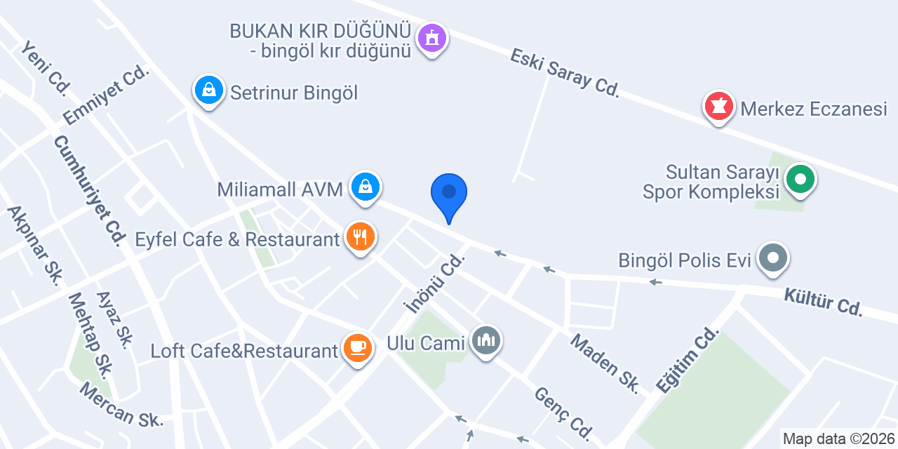 Ensar Kuyumculuk konumu