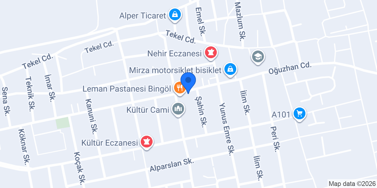Bingöl Elektrik konumu