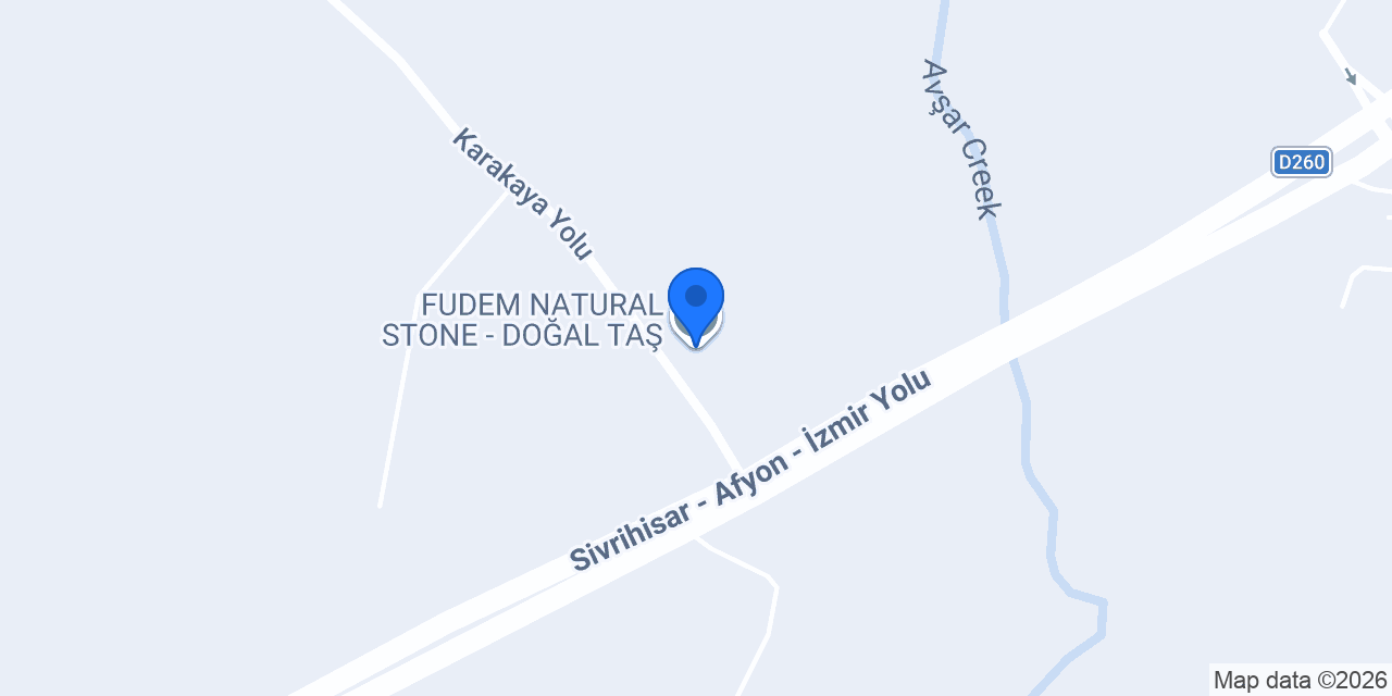 FUDEM NATURAL STONE - DOĞAL TAŞ konumu