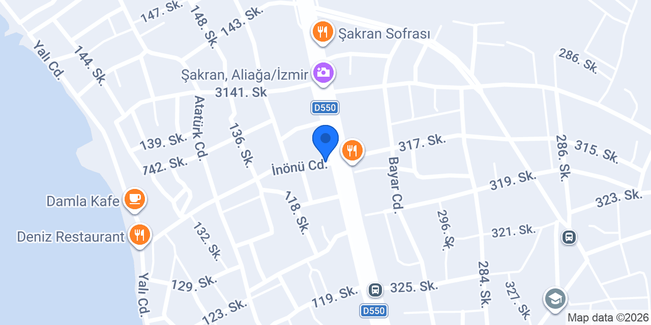 Şakran Pilavcısı konumu