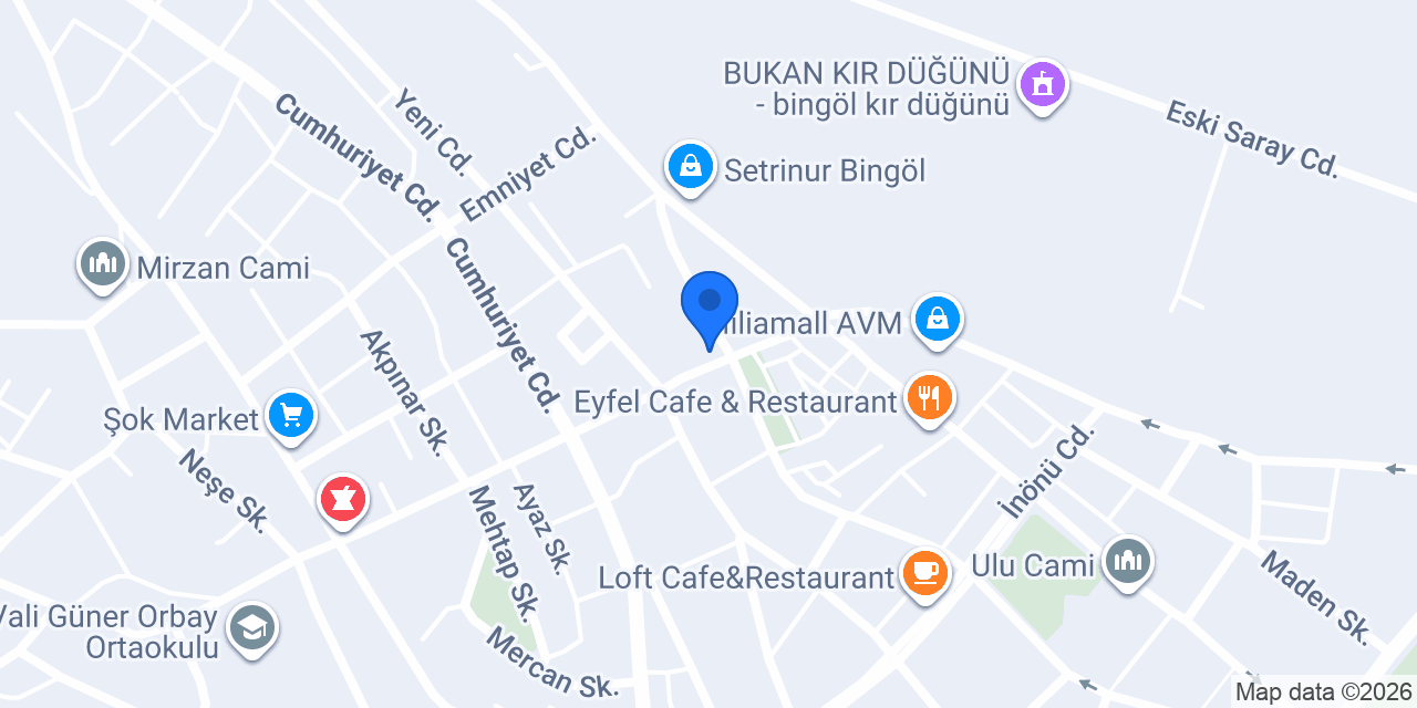 Çağrıtekin Kuyumculuk konumu