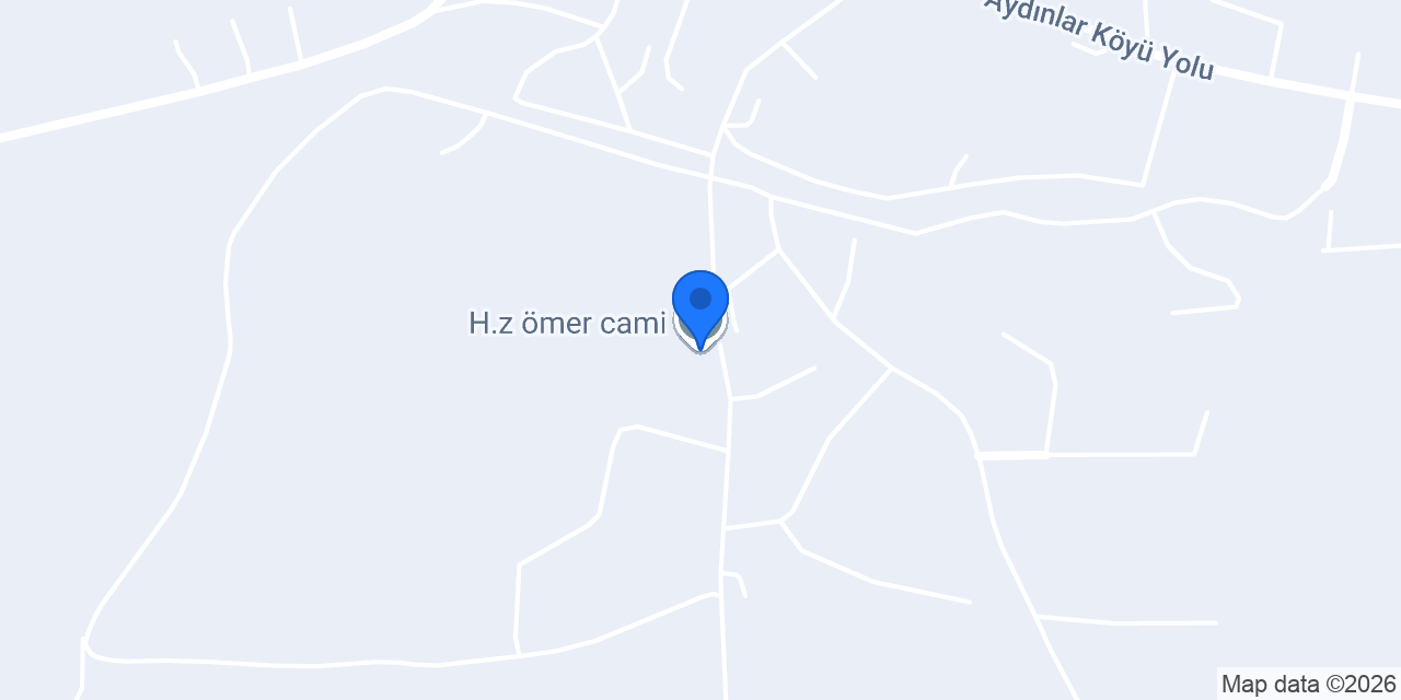 H.z ömer cami konumu