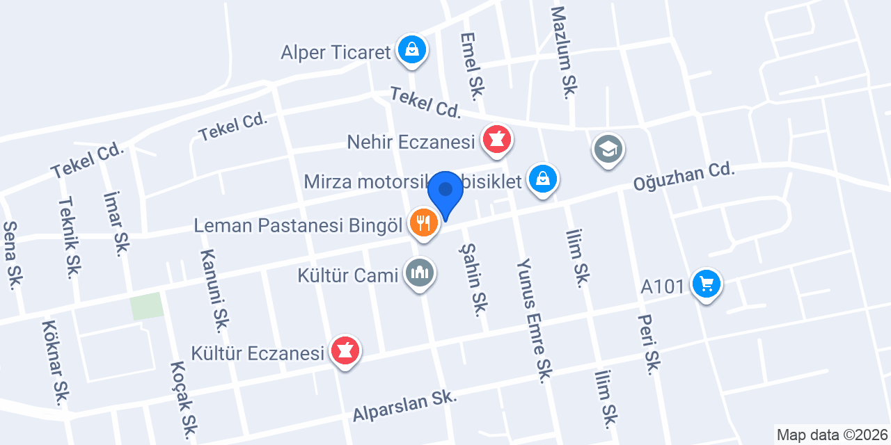 Nur bayan kuaförü konumu
