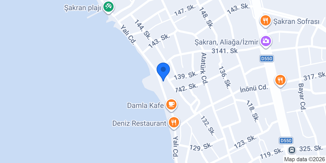 MİLENA RESTORAN ŞAKRAN konumu