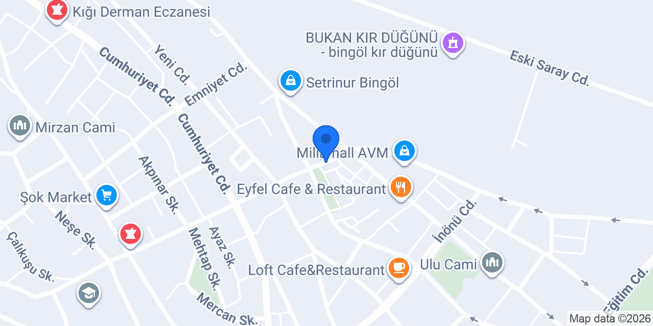 Çiçek Taksi konumu