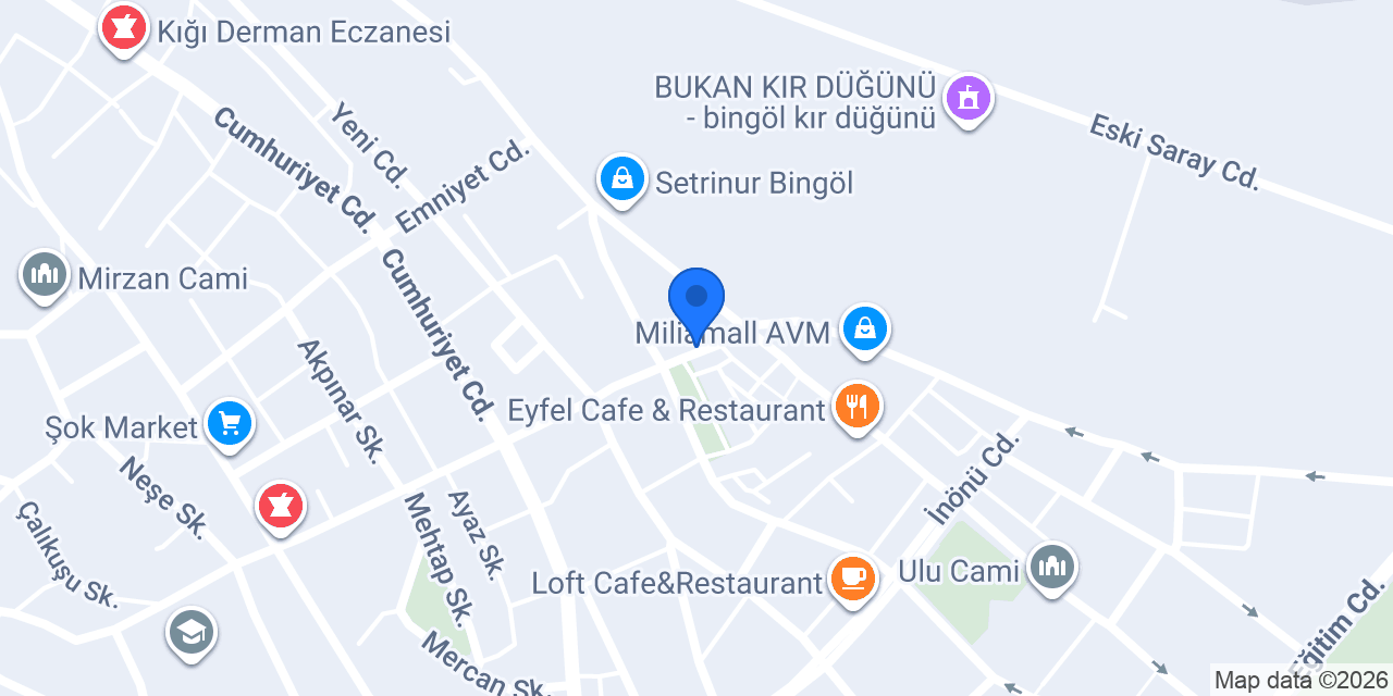 Binler Tekstil konumu