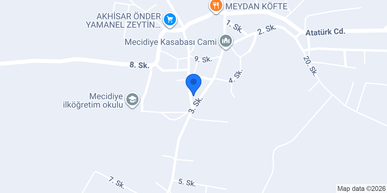 ÖZDEMİR DEMİRCİLİK konumu
