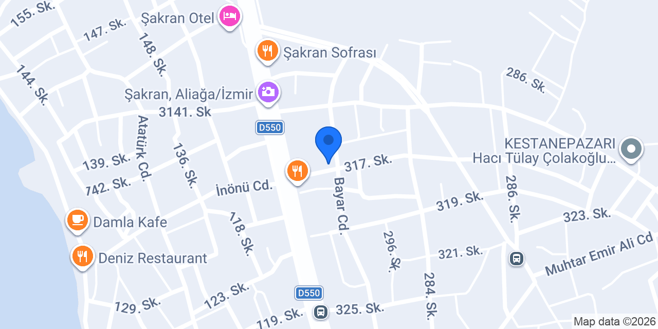 ŞAKRAN YAPI (DEPO) konumu