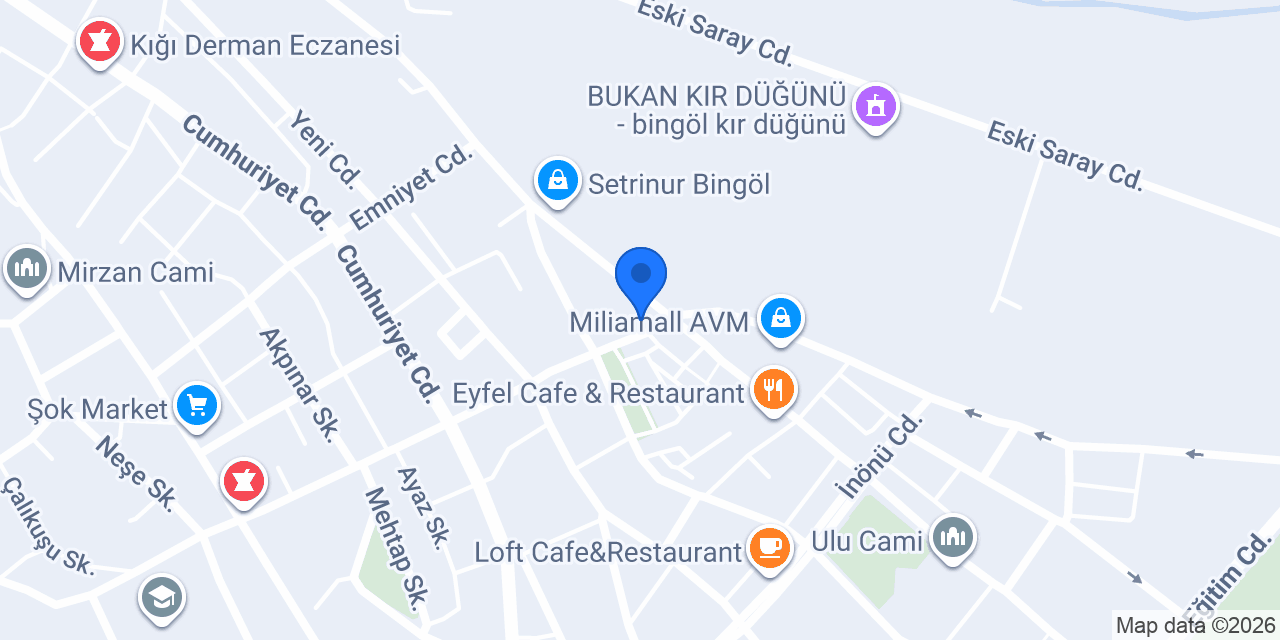 Baran Eczanesi konumu