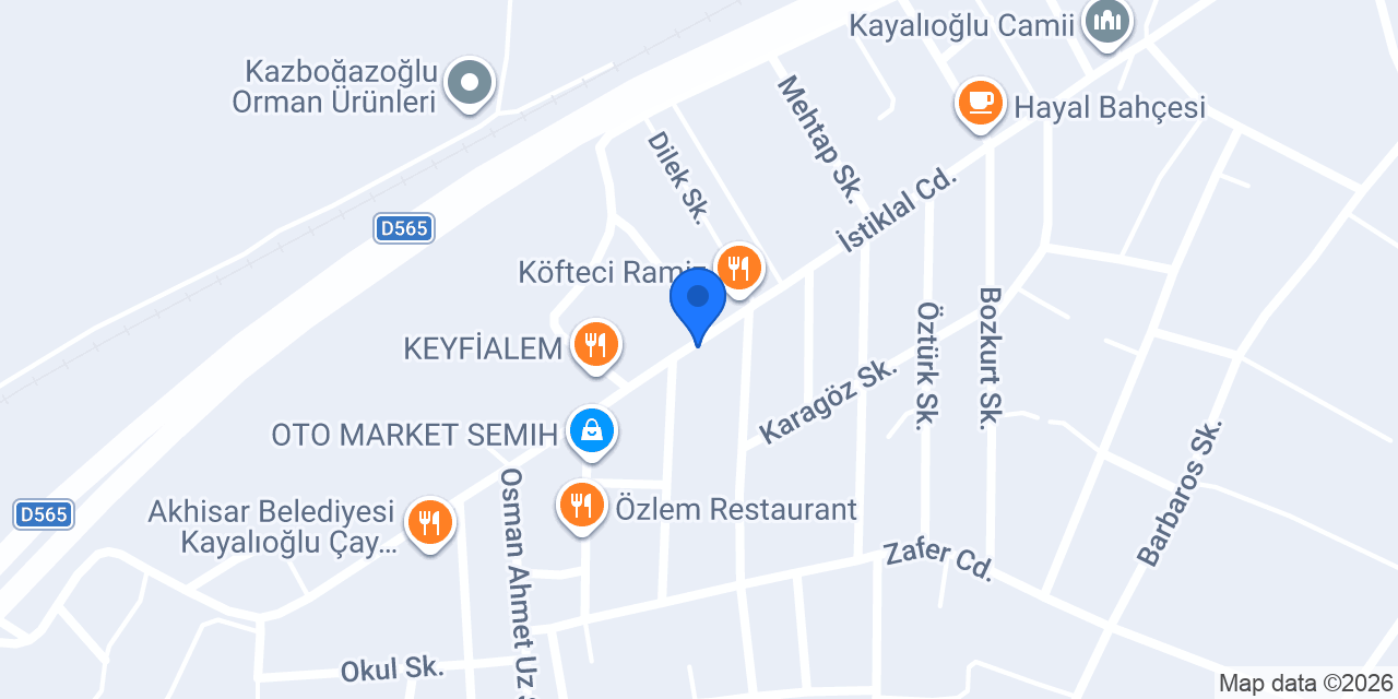 Mumin Gıda Tekel konumu