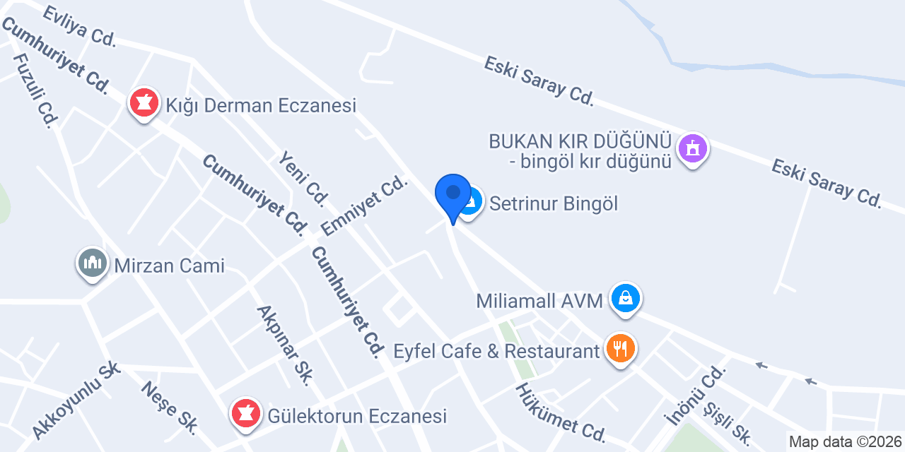 TOKUŞ ECZANESİ konumu