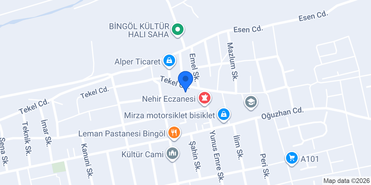 Toplum Sağlığı Merkezi konumu