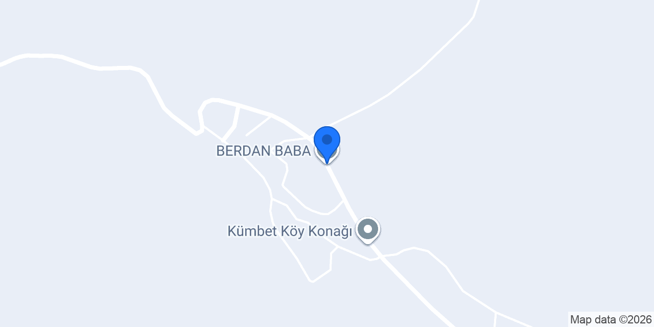 BERDAN BABA konumu
