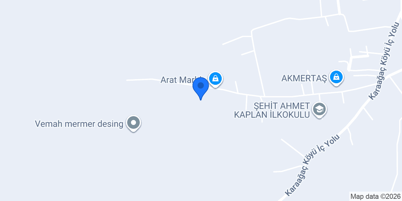 Neşem mermer dekorasyon konumu