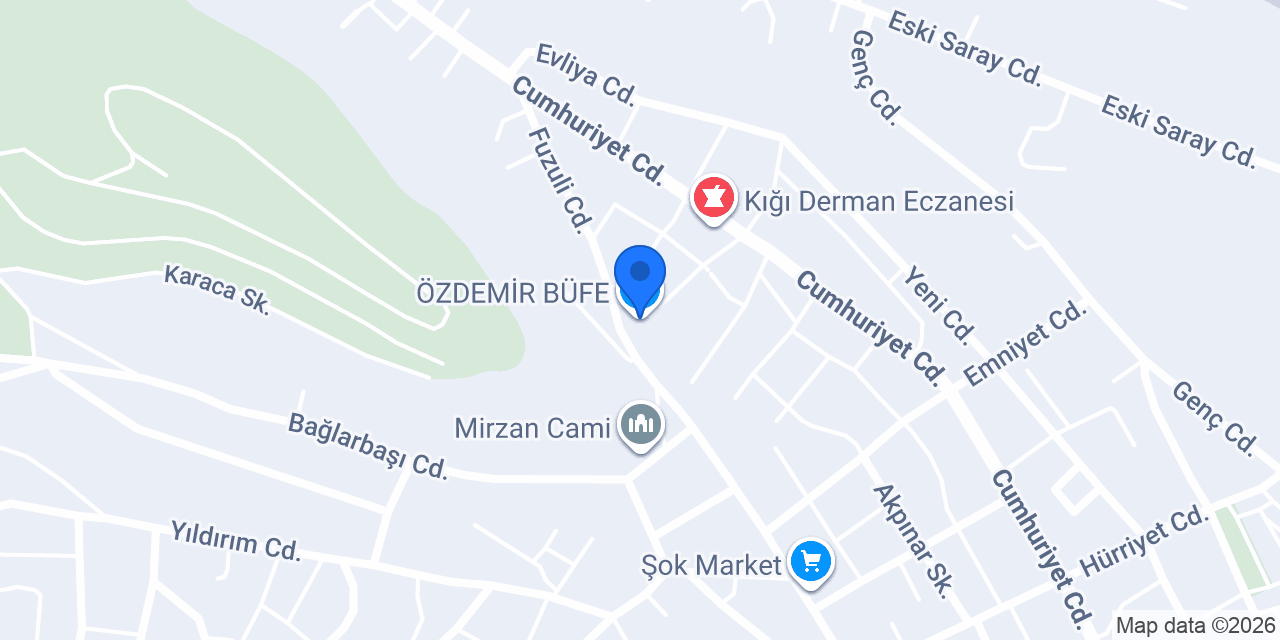 ÖZDEMİR BÜFE konumu