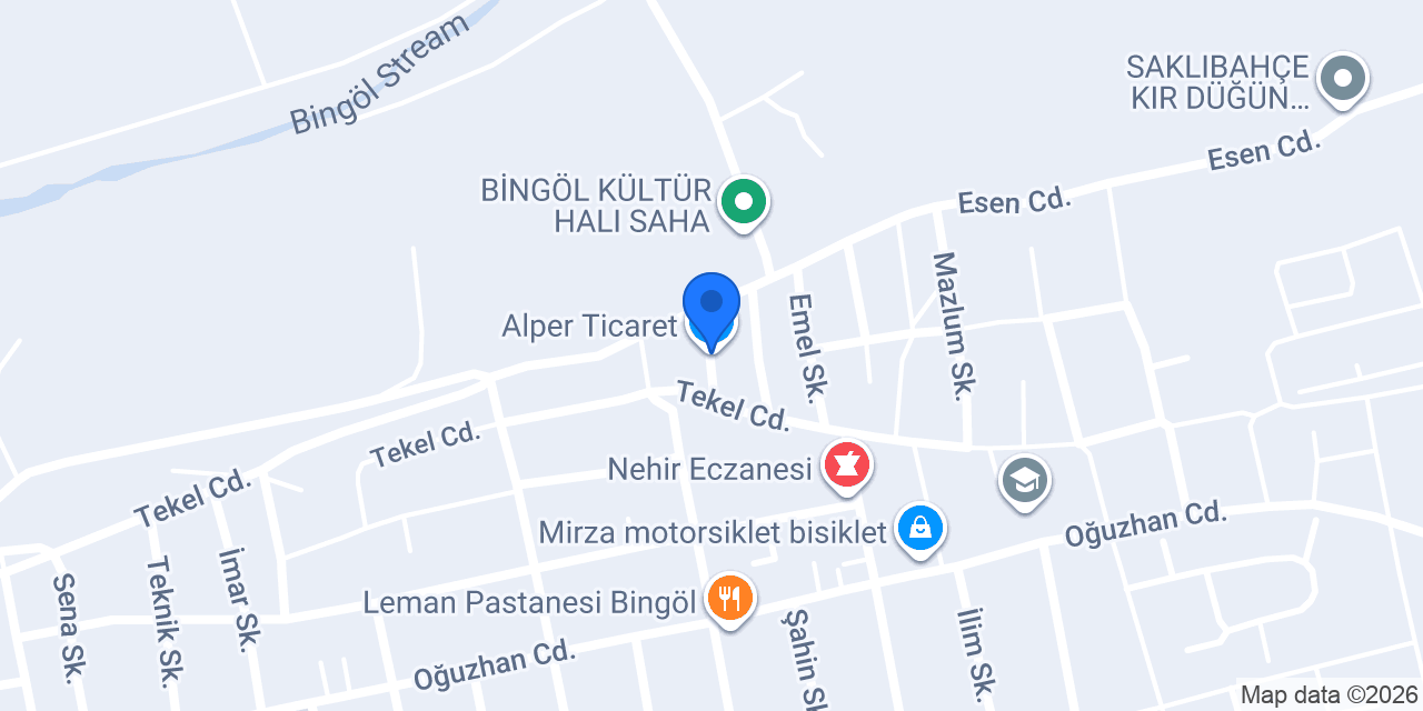 Alper Ticaret konumu