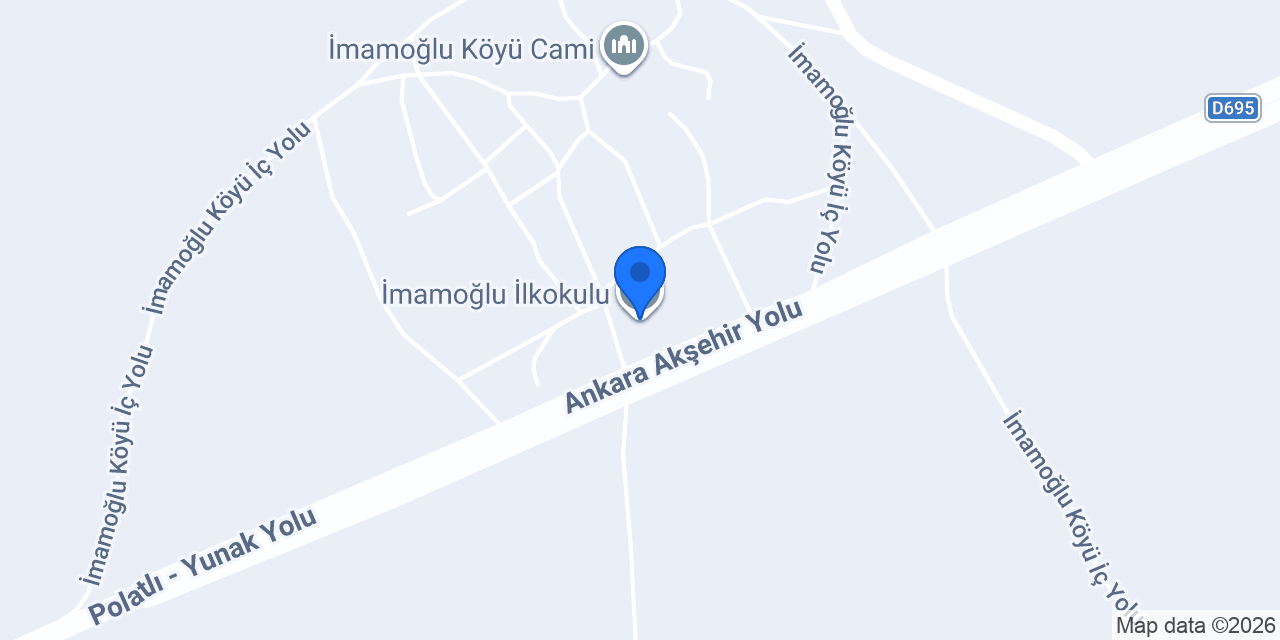 İmamoğlu İlkokulu konumu