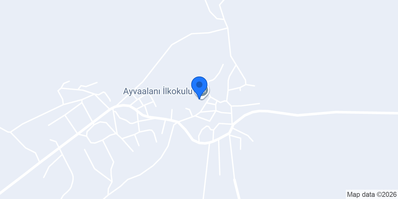 Ayvaalanı İlkokulu konumu
