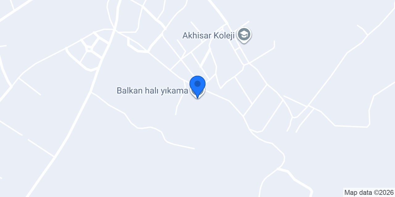 Balkan halı yıkama konumu