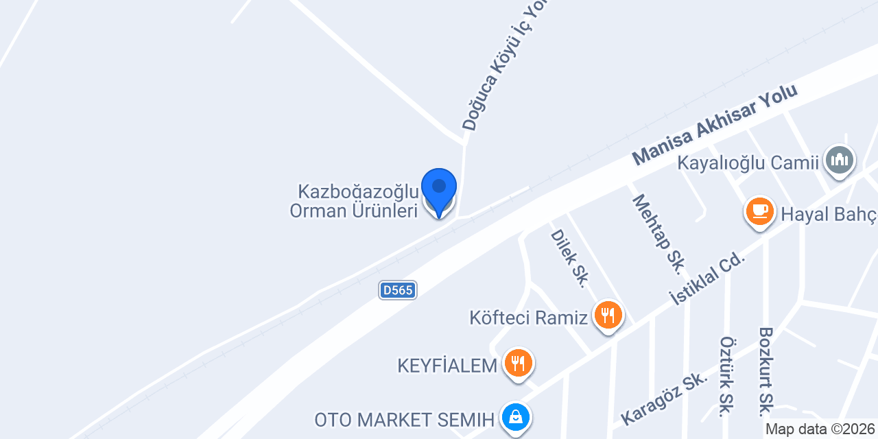 Kazboğazoğlu Orman Ürünleri konumu