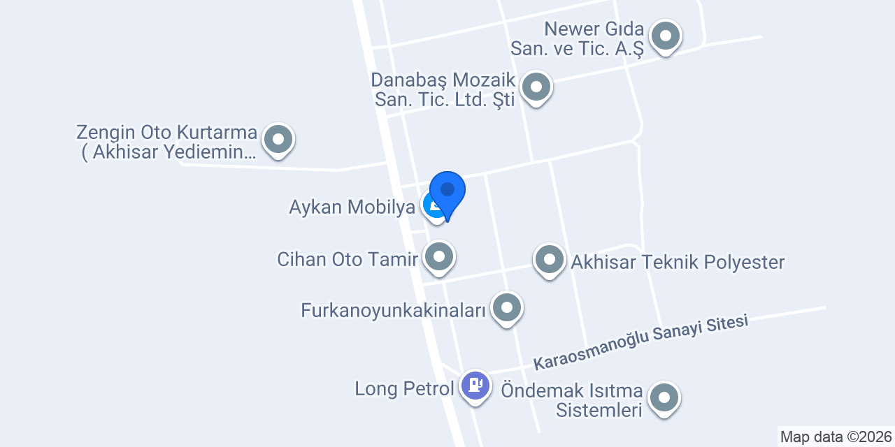 Aykan Mobilya konumu