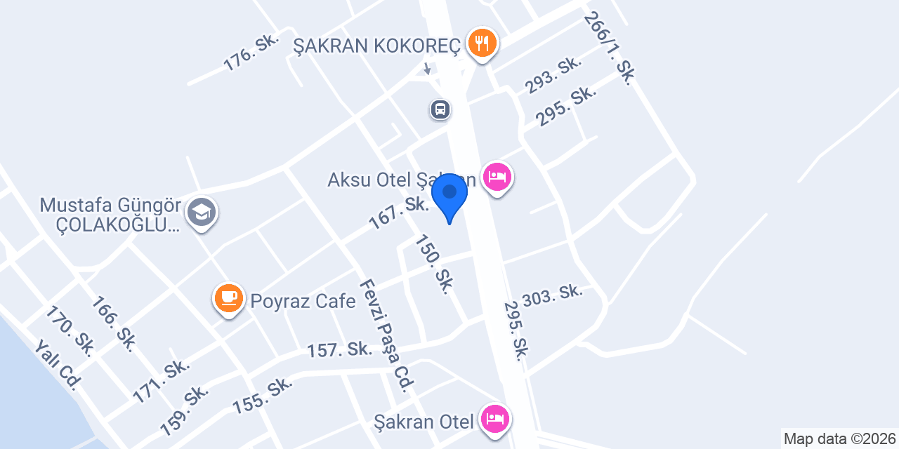 Diş Hekimi Etkin Zencirci konumu