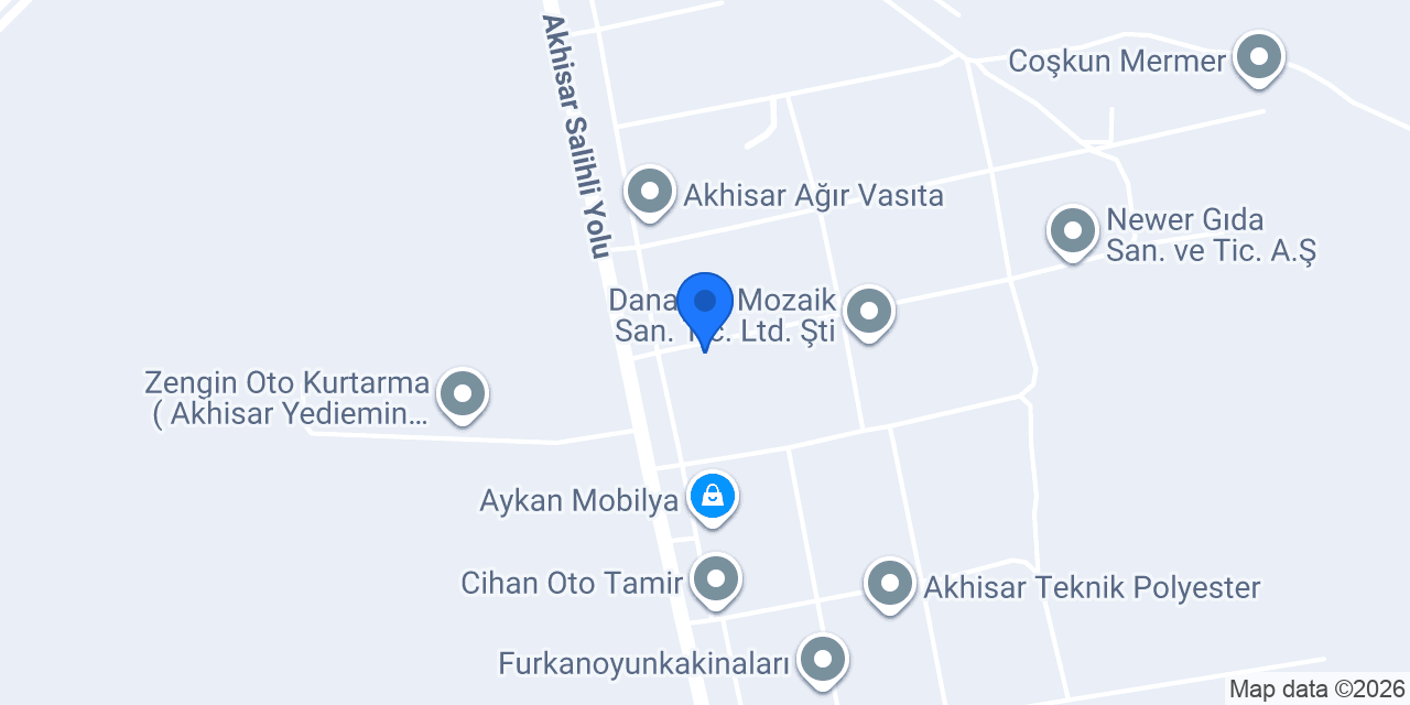 Mutlu Group Maxilak Fabrika konumu