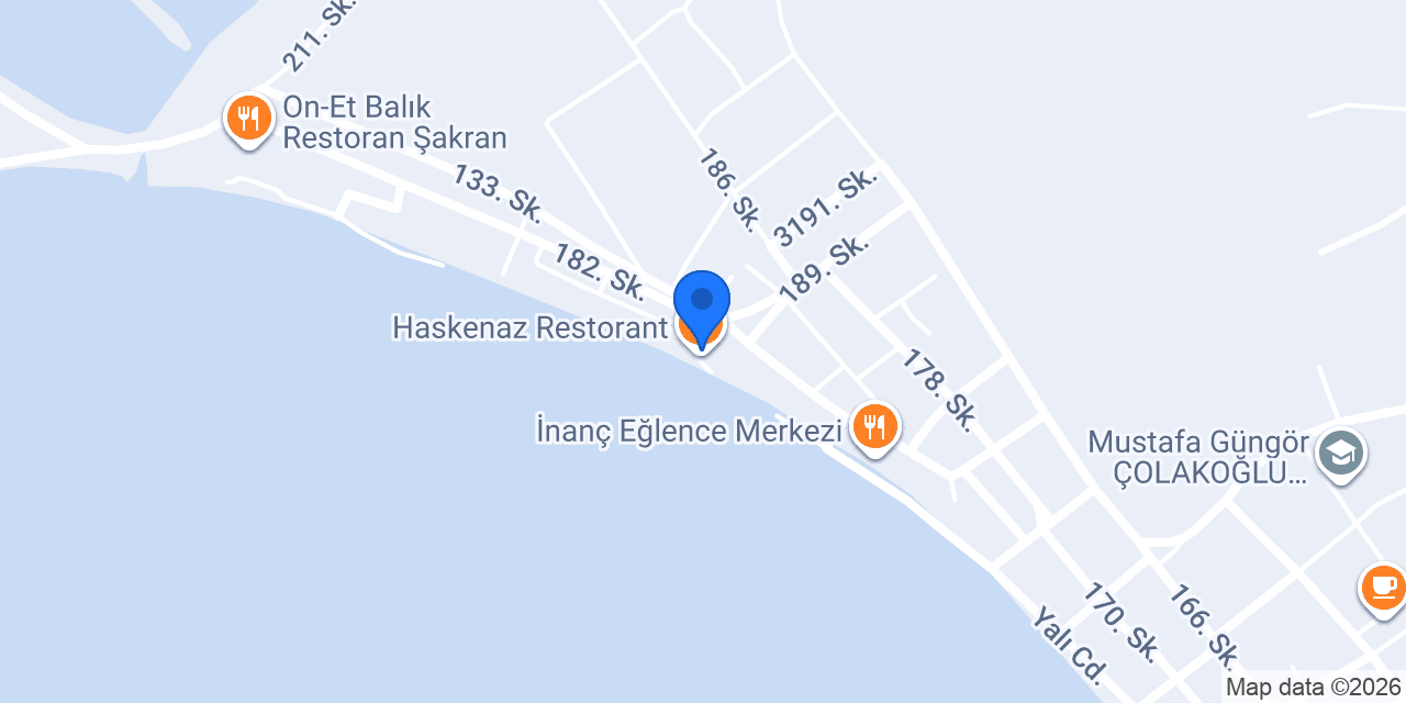 Haskenaz Restorant konumu
