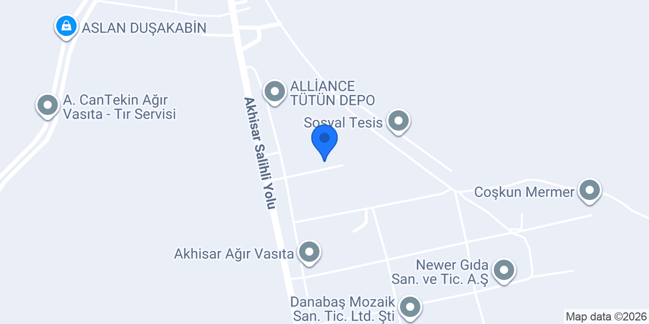 Ege Ulaşım - Akhisar Acentesi konumu