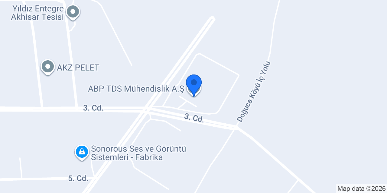 ABP TDS Mühendislik A.Ş. konumu
