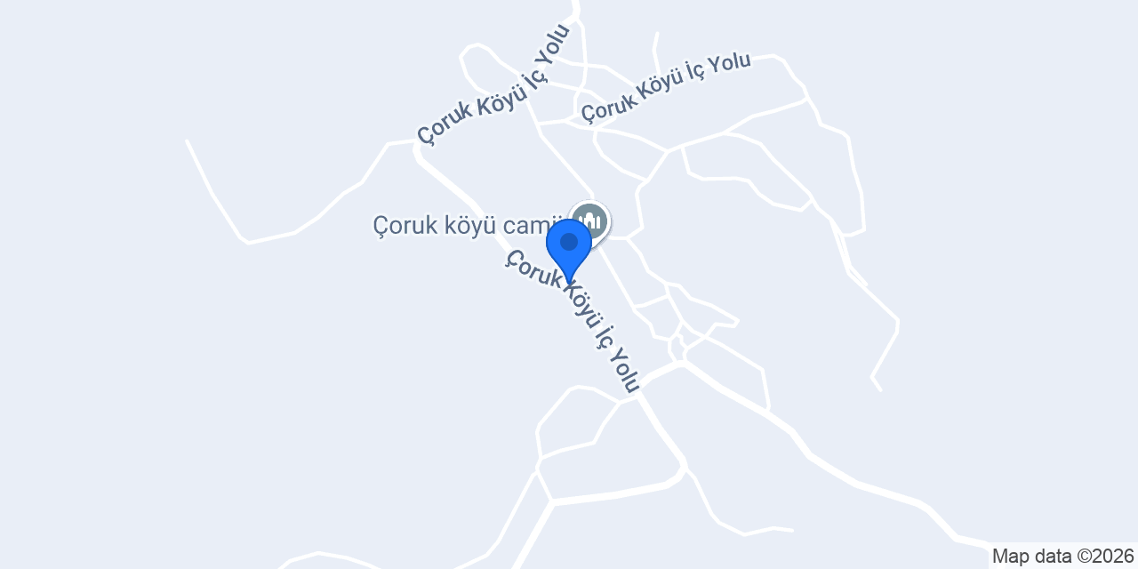 Çoruk Köyü Muhtarlığı konumu