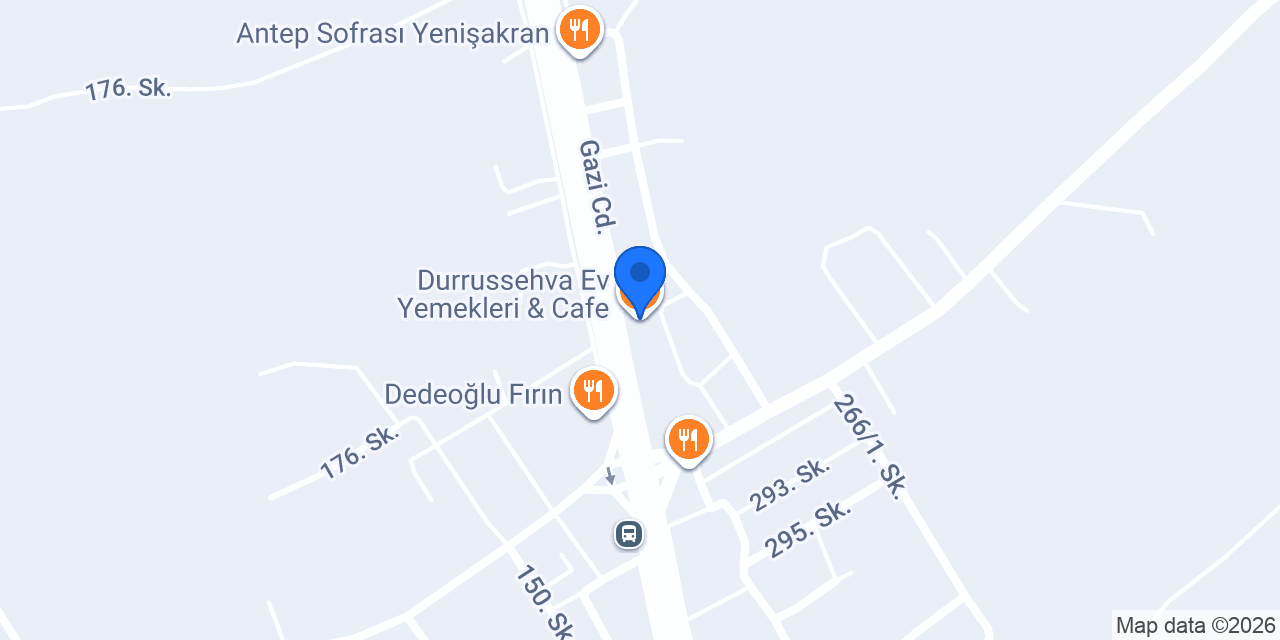 Durrussehva Ev Yemekleri & Cafe konumu