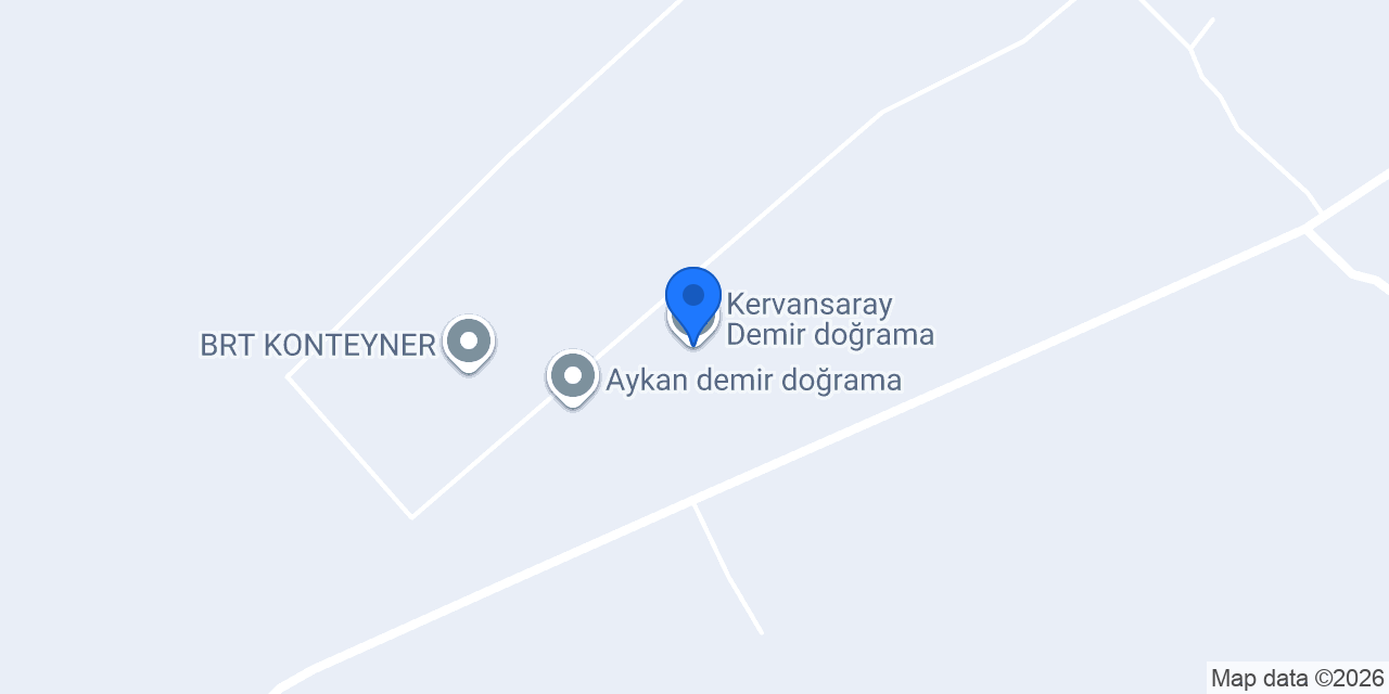 Kervansaray Demir doğrama konumu