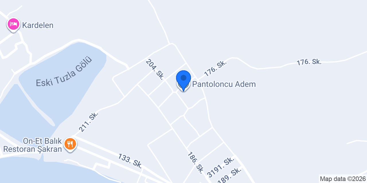 Pantoloncu Adem konumu