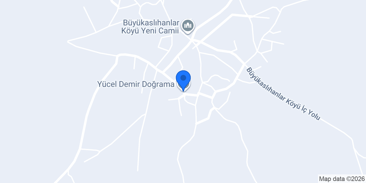 Yücel Demir Doğrama konumu