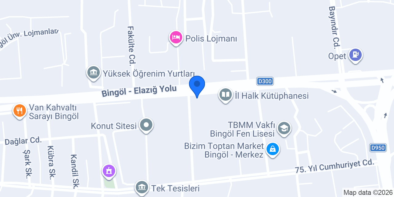 Karşıyaka İlkokulu konumu