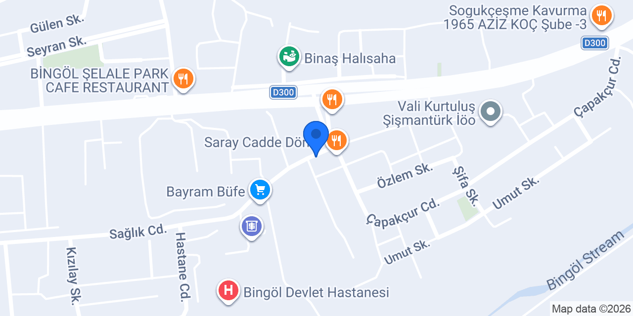 DÜZAĞAÇ ECZANESİ konumu