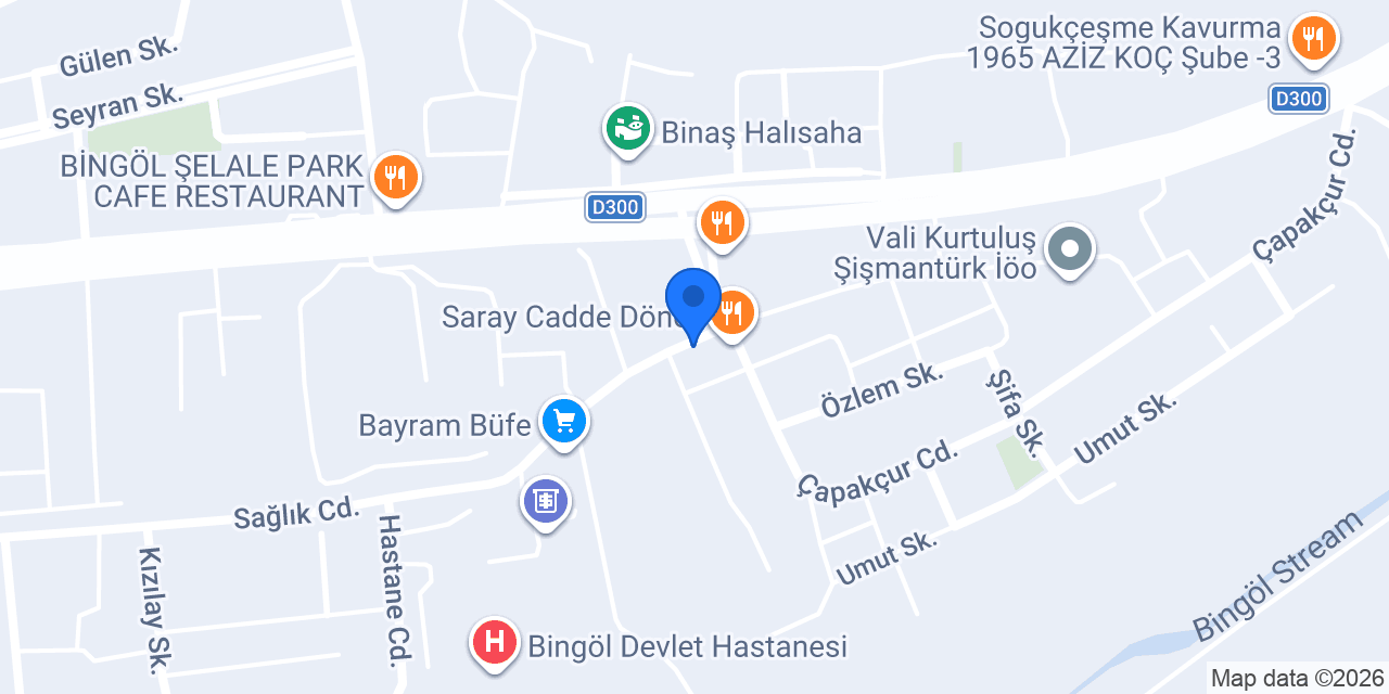 Yaşam Eczanesi konumu