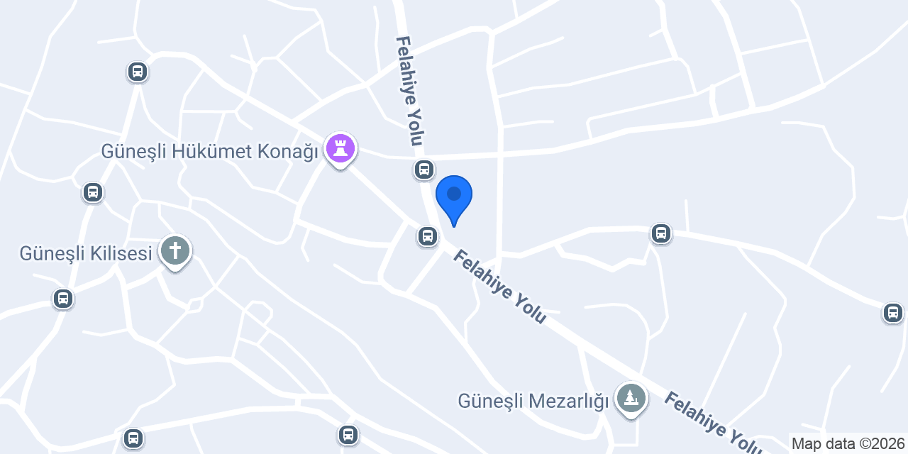 GÜNEŞLİ ORTAOKULU konumu