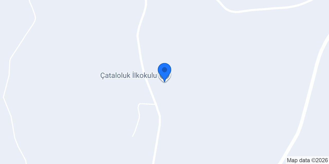 Çataloluk İlkokulu konumu