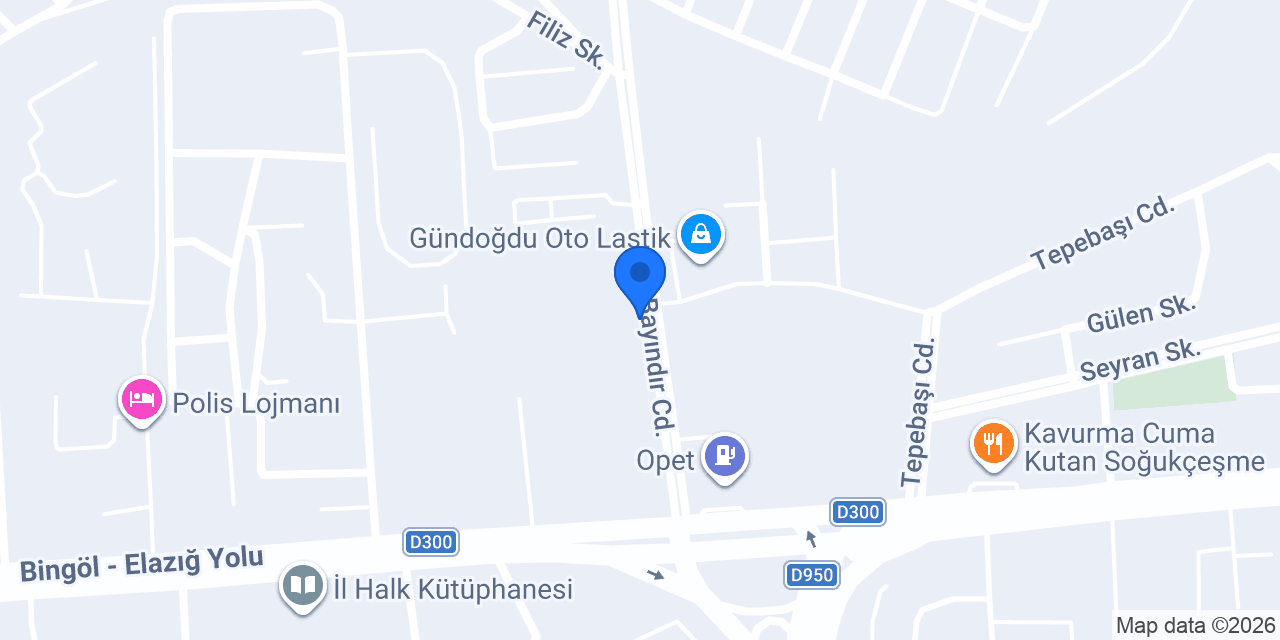 LastikPark - Ercan Oto Lastik konumu