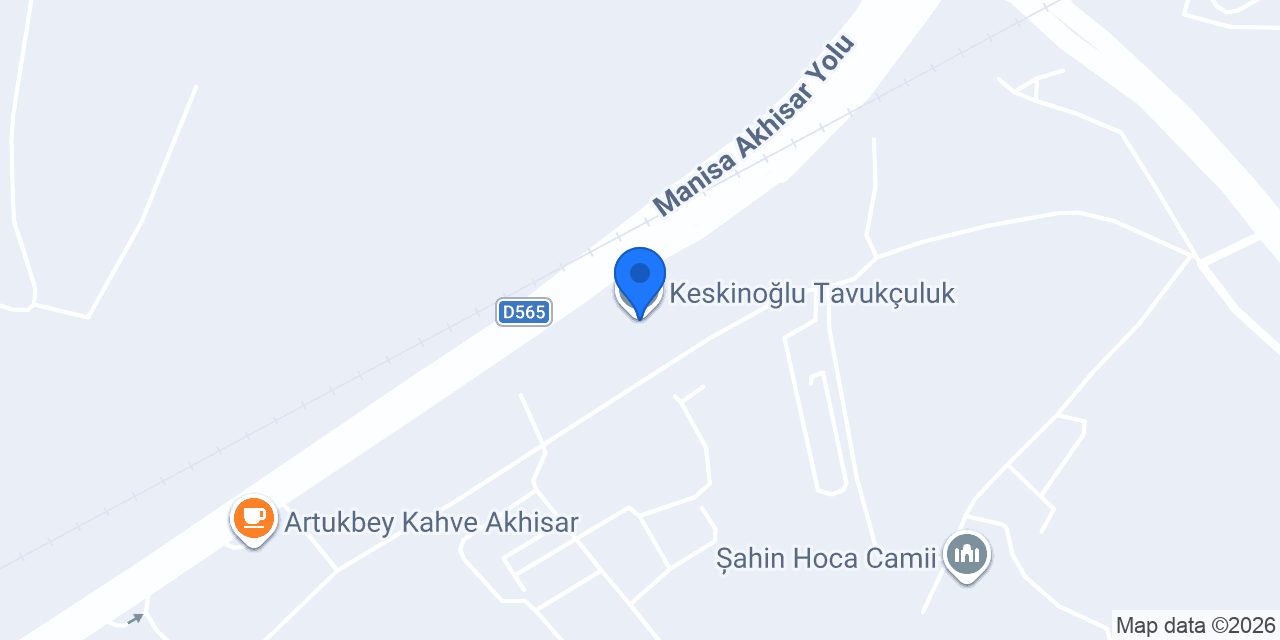 Keskinoğlu Tavukçuluk konumu
