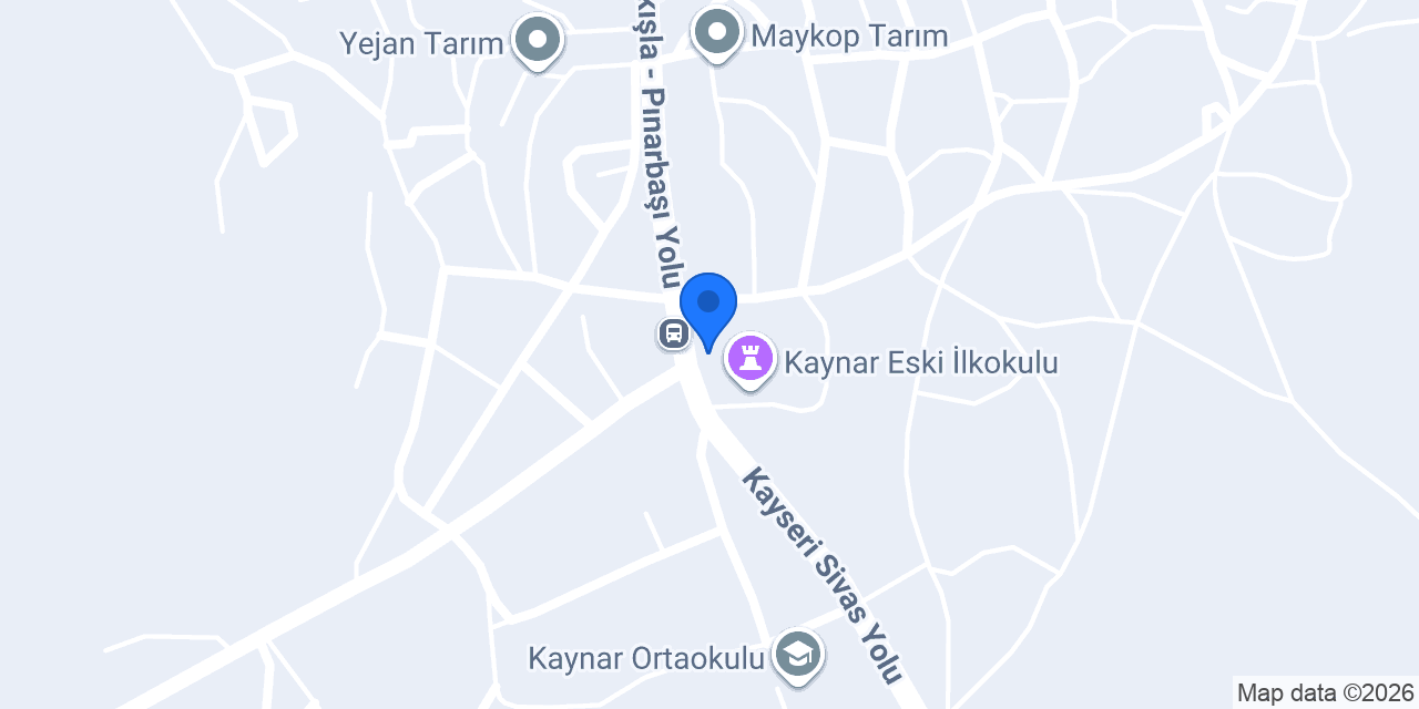 Kaynar İlkokulu konumu