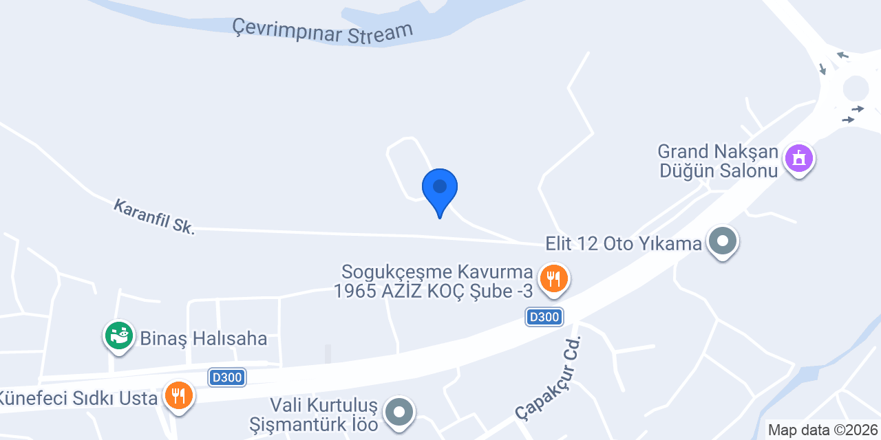 UZUNYAYLA BETON BORU konumu