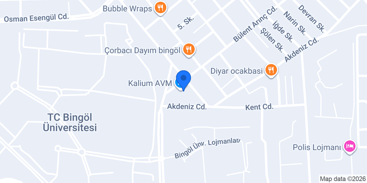 Avlu Terrace konumu