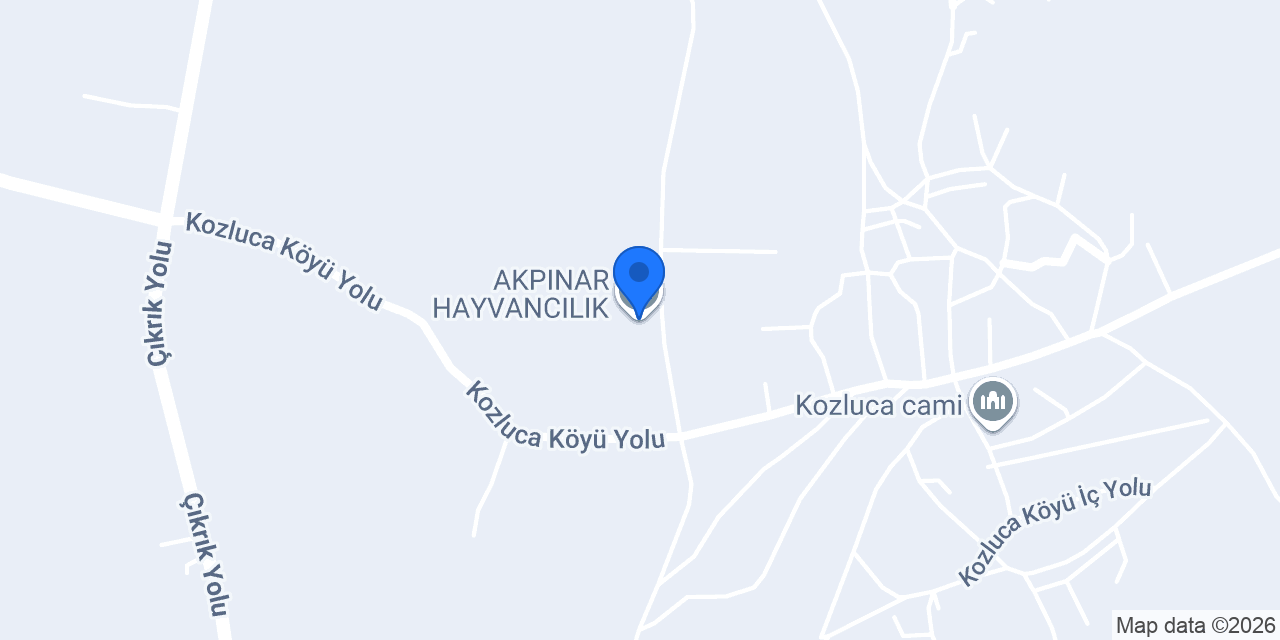 AKPINAR HAYVANCILIK konumu